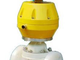 氣動法蘭式隔膜閥帶限位開關