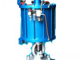 氣動(dòng)截止閥J641H/F（帶手動(dòng)機(jī)構(gòu)）