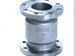 不銹鋼立式法蘭止回閥