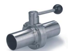 衛(wèi)生級加長焊接蝶閥