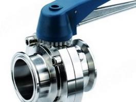 不銹鋼衛(wèi)生級蝶閥 Stainless steel sanitary butterfly valve