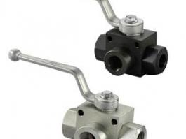 三通高壓球閥（帶安裝孔）