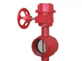 消防卡箍蝶閥（D81X-16Q）