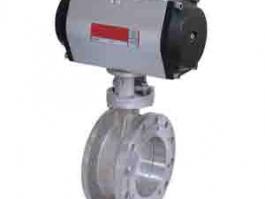 氣動法蘭三偏心蝶閥（D643H-16C）