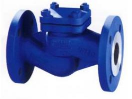 德標(biāo)法蘭止回閥（H41H-PN16）