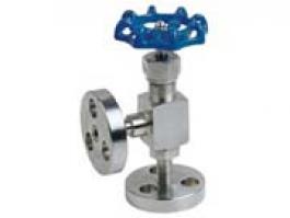 法蘭角式針型閥（J44W-320P）