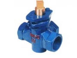 三通銅芯內螺紋旋塞閥（X14T-10）