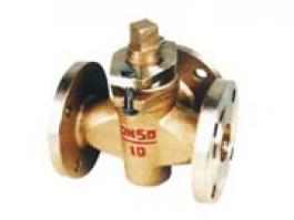 三通全銅法蘭旋塞閥（X44W-10T）