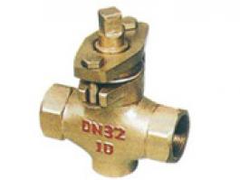 二通內螺紋銅旋塞閥（X13W-10T）