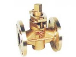 二通全銅法蘭旋塞閥（X43W-10T）